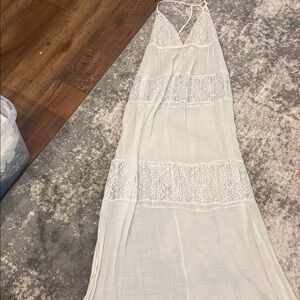 Target White Lace Swim Coverup